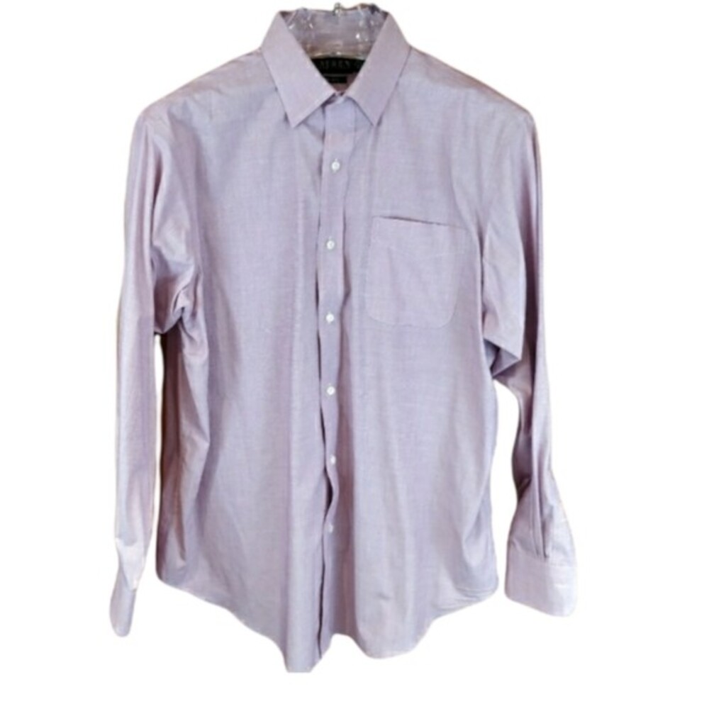 Lauren Ralph Lauren Lavender Button Up 17 34/35